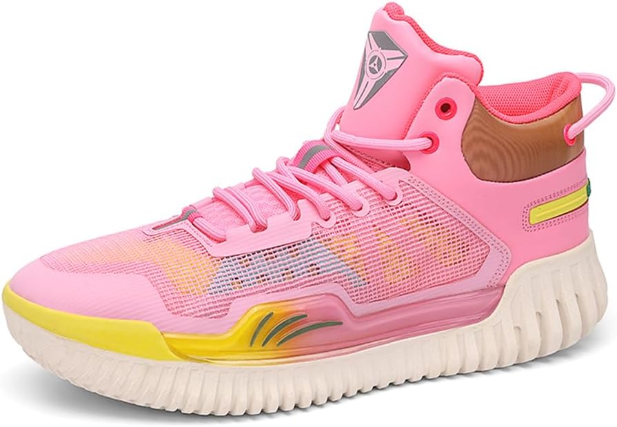 Мужские спортивные кроссовки Rongduyan для прогулок на открытом воздухе и баскетбольных соревнований, розовый
Мужские спортивные кроссовки Rongduyan для прогулок на открытом воздухе и баскетбольных соревнований, розовый