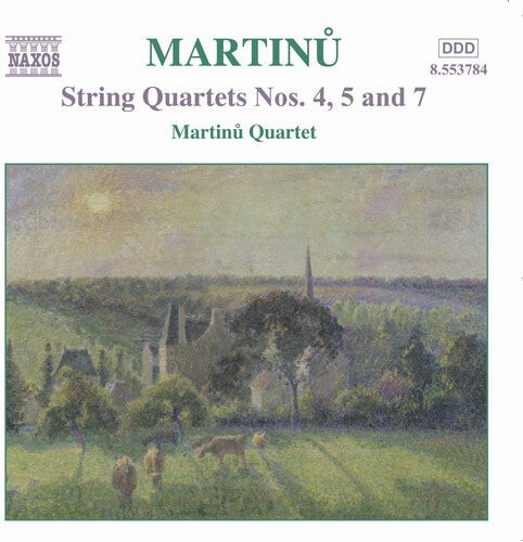 CD диск Martinu / Martinu Quartet: String Quartets 3 
CD диск Martinu / Martinu Quartet: String Quartets 3