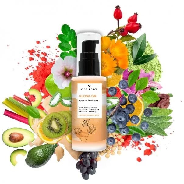 Увлажняющий крем для ухода за лицом Glow on crema hidratante facial Vidal force, 50 мл
Увлажняющий крем для ухода за лицом Glow on crema hidratante facial Vidal force, 50 мл