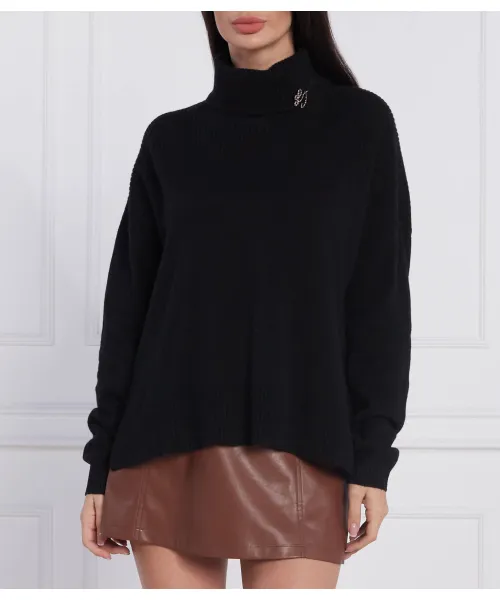 Шерстяная водолазка Regular fit Liu Jo, черный
Шерстяная водолазка Regular fit Liu Jo, черный