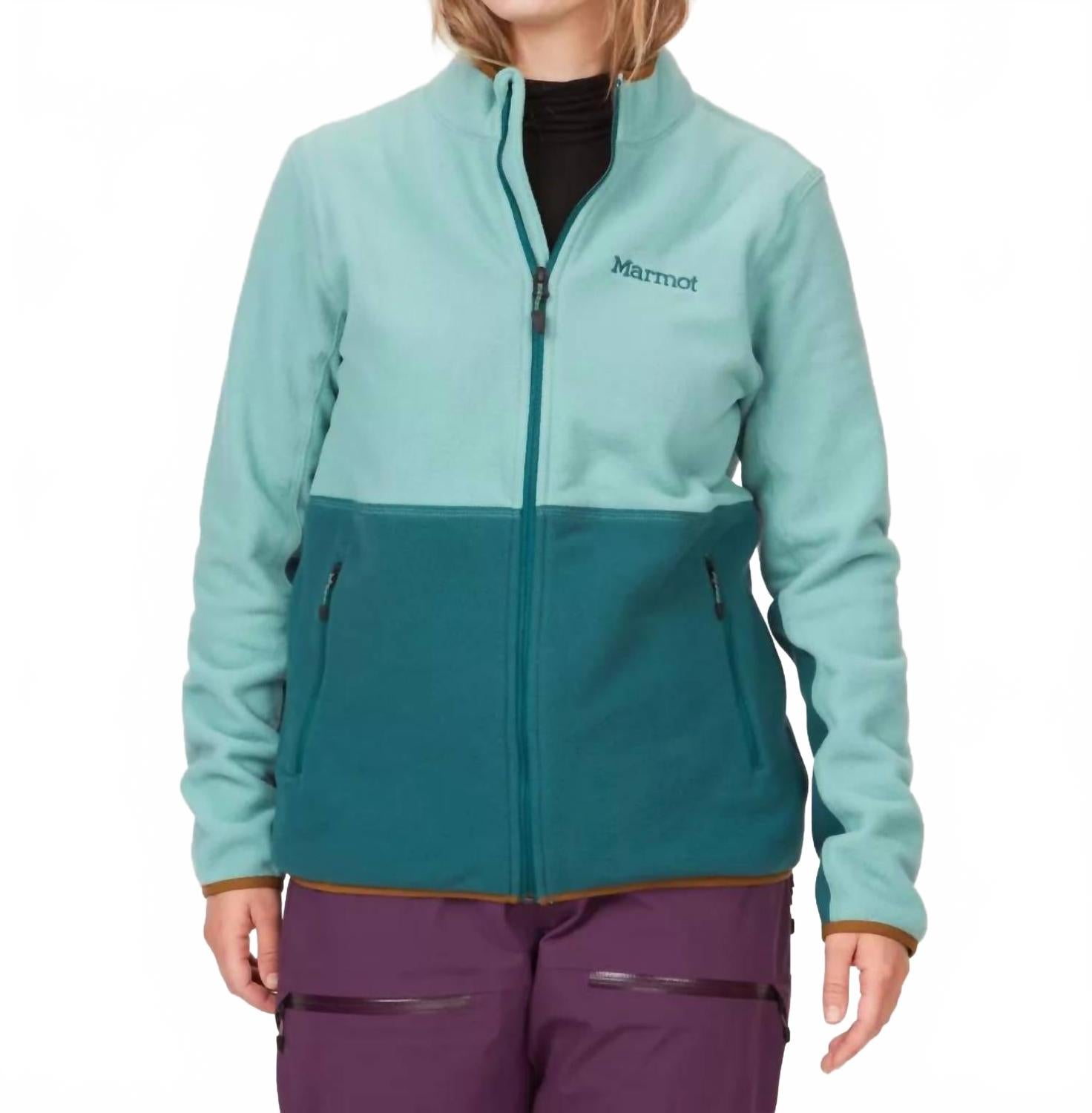 Флисовая куртка Rocklin Full Zip в цвете Blue Agave / Dark Jungle Marmot, Blue Agave / Dark Jungle
Флисовая куртка Rocklin Full Zip в цвете Blue Agave / Dark Jungle Marmot, Blue Agave / Dark Jungle