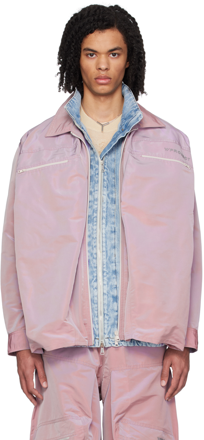 Фиолетовая рубашка со сборками Y/Project
Фиолетовая рубашка со сборками Y/Project