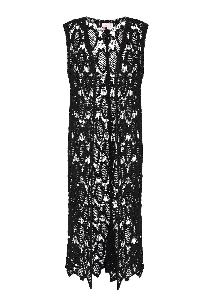 Вязаный жилет IZIA Boho, черный
Вязаный жилет IZIA Boho, черный