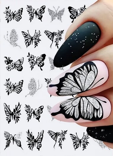 Самоклеящиеся наклейки для украшения ногтей Deni Carte
Самоклеящиеся наклейки для украшения ногтей Deni Carte