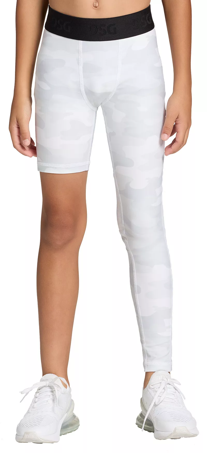 Компрессионные колготки полной длины для мальчиков DSG на одну ногу, цвет Pure White Perfect Camo
Компрессионные колготки полной длины для мальчиков DSG на одну ногу, цвет Pure White Perfect Camo