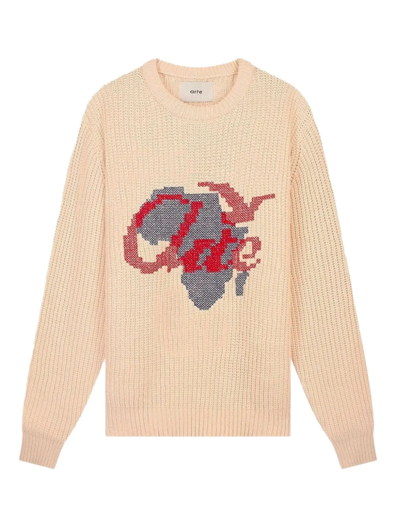 ARTE свитер, вышитый крестиком, нейтральный
ARTE свитер, вышитый крестиком, нейтральный