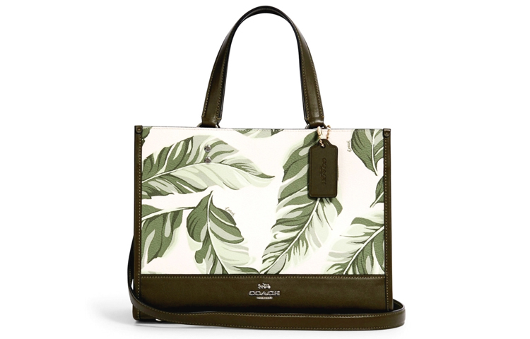 Демпси Ткань с Кожей Переносная Сумка Через Плечо Женская Зеленая COACH
Демпси Ткань с Кожей Переносная Сумка Через Плечо Женская Зеленая COACH