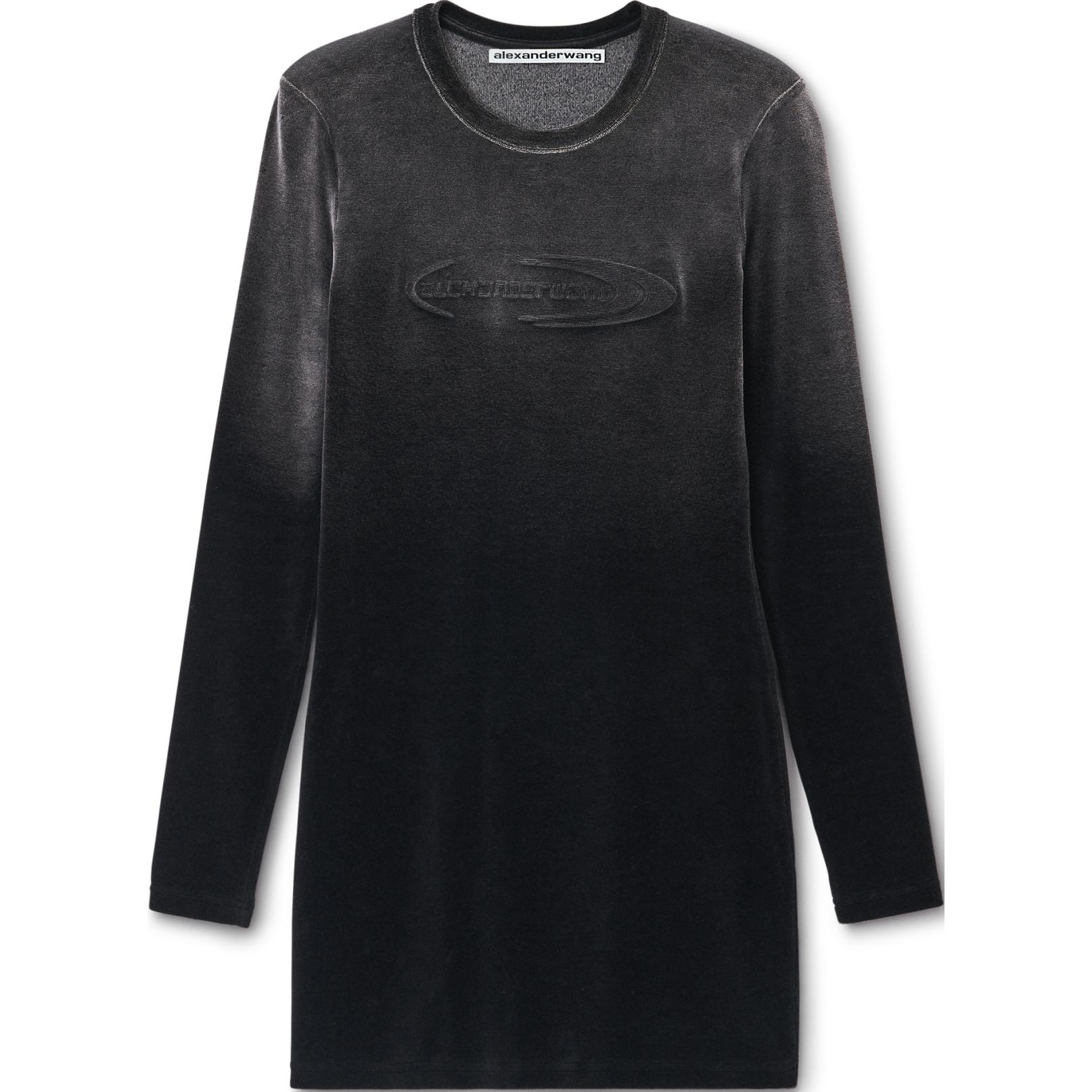 Мини-платье с длинными рукавами Alexander Wang, черный
Мини-платье с длинными рукавами Alexander Wang, черный