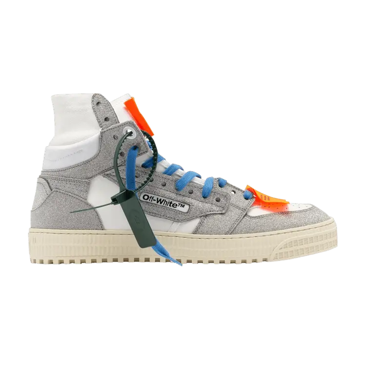 Кроссовки Off-White Off-White Off-Court 3.0 High 'White Silver Glitter', белый
Кроссовки Off-White Off-White Off-Court 3.0 High 'White Silver Glitter', белый