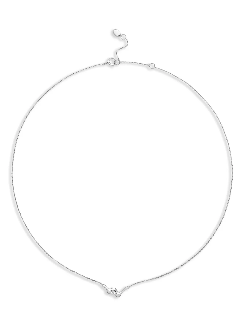 Колье Baxter из белого золота с бриллиантами Maria Black, серебяный
Колье Baxter из белого золота с бриллиантами Maria Black, серебяный