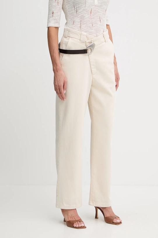 Хлопковые брюки Reimagine by Patrick McDowell Pinko, бежевый
Хлопковые брюки Reimagine by Patrick McDowell Pinko, бежевый