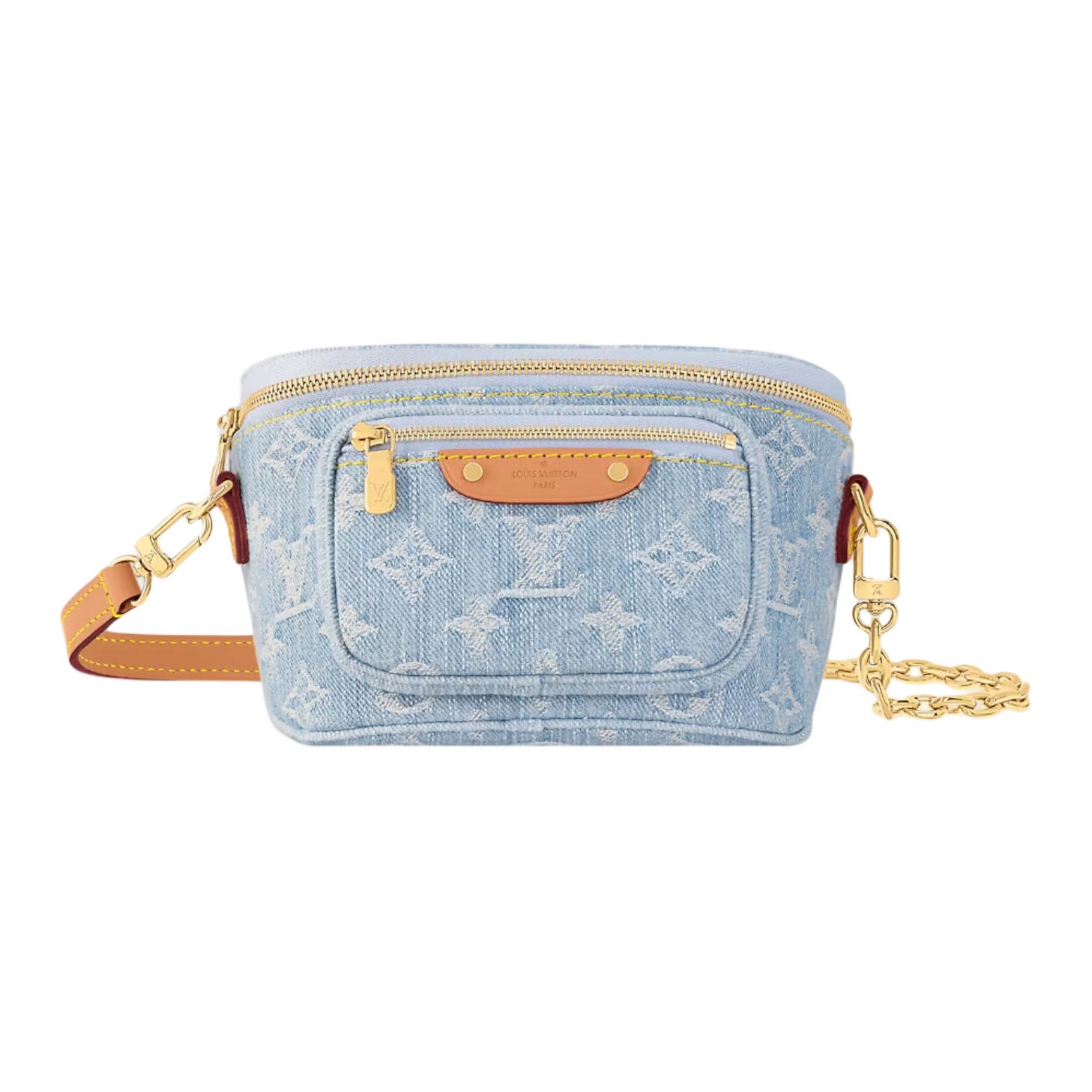 LOUIS VUITTON Мини-сумка Bumbag Sky Blue Denim
LOUIS VUITTON Мини-сумка Bumbag Sky Blue Denim
