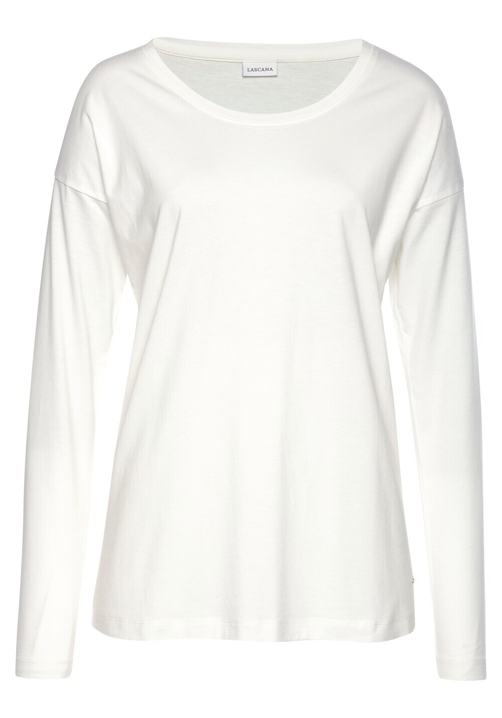 Пижамная рубашка LASCANA, экрю
Пижамная рубашка LASCANA, экрю