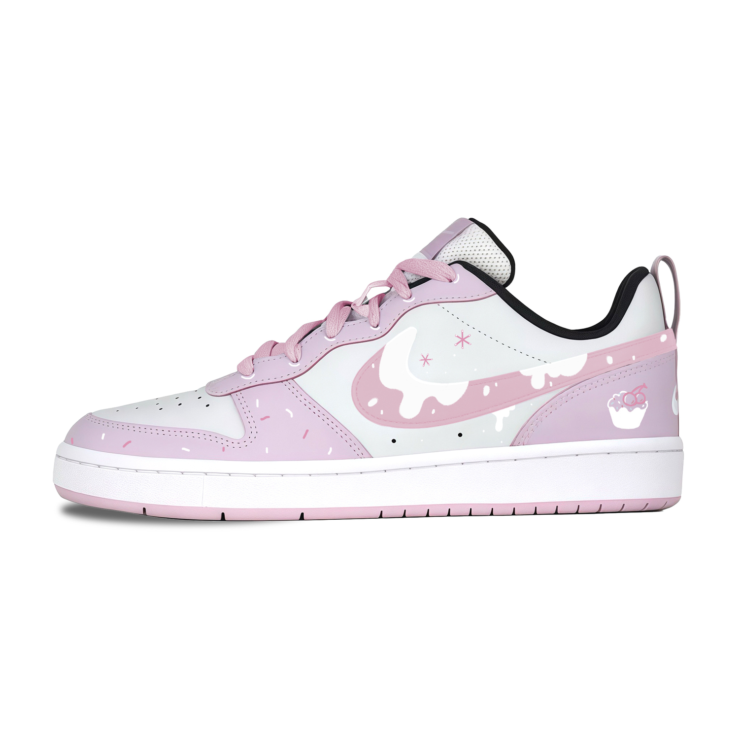 Nike Court Borough Pink Sweet Cream Low 2 устойчивые к истиранию низкие детские скейтбординговые кроссовки для подростков
Nike Court Borough Pink Sweet Cream Low 2 устойчивые к истиранию низкие детские скейтбординговые кроссовки для подростков