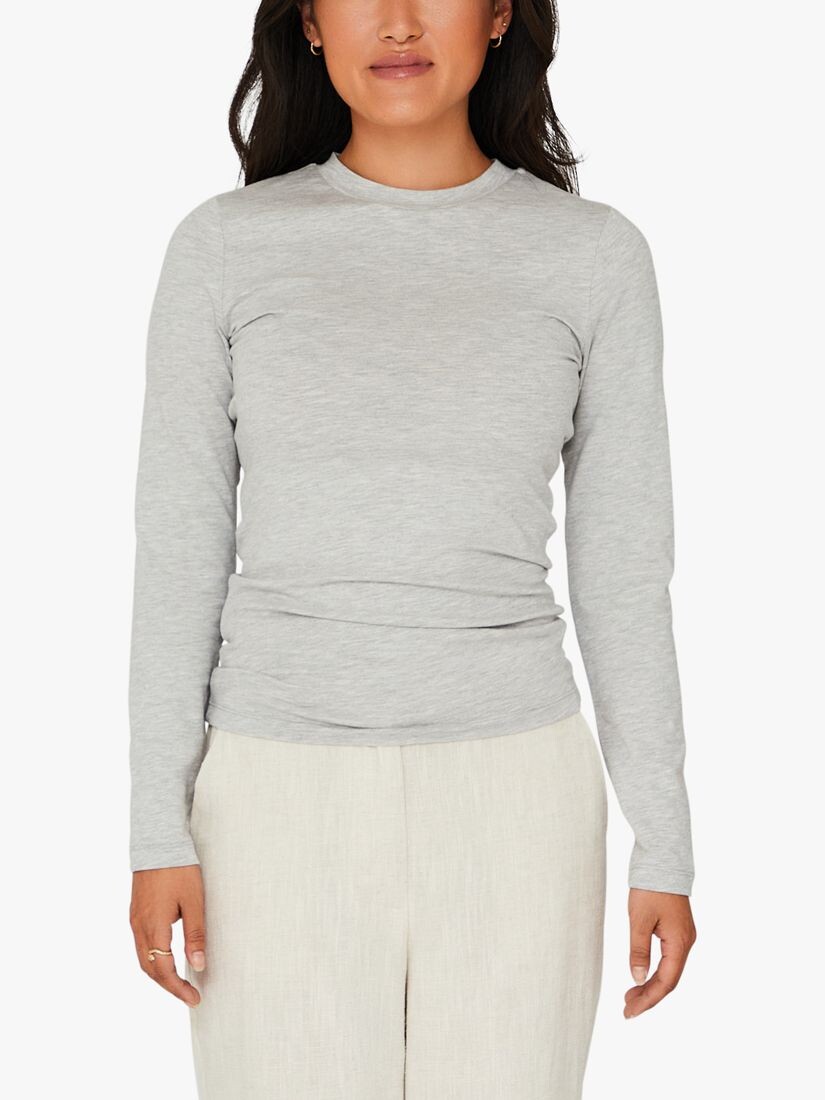 Топ Stabil с длинными рукавами из хлопковой смеси A-VIEW, светло-серый
Топ Stabil с длинными рукавами из хлопковой смеси A-VIEW, светло-серый