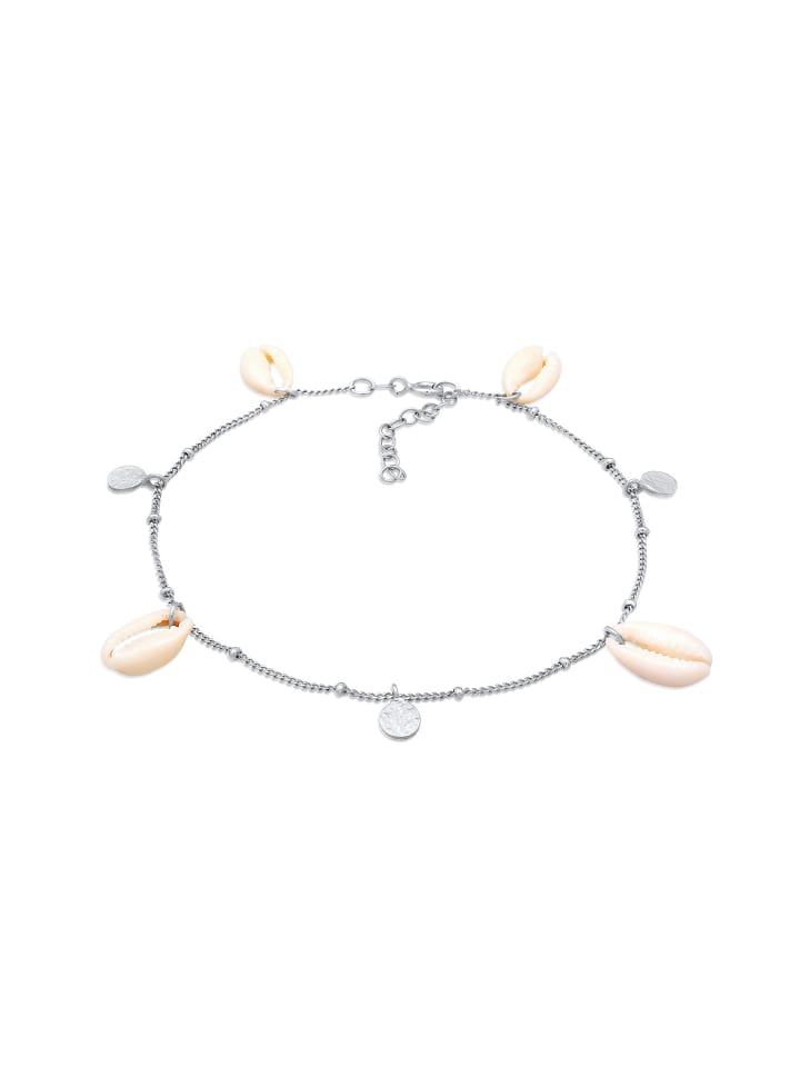 Elli Браслет Fußschmuck 925 Sterling Silber Muschel, Plättchen in Silber
Elli Браслет Fußschmuck 925 Sterling Silber Muschel, Plättchen in Silber