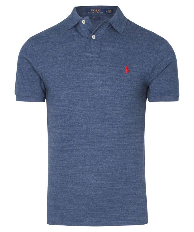 Рубашка поло с короткими рукавами Polo Ralph Lauren, синий 
Рубашка поло с короткими рукавами Polo Ralph Lauren, синий
