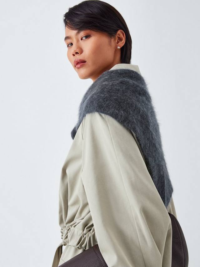 Кашемировый треугольный шарф John Lewis, Charcoal
Кашемировый треугольный шарф John Lewis, Charcoal