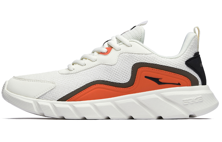 Erke Дышащие кроссовки с низким верхом, мужские, белые, коричневые
Erke Дышащие кроссовки с низким верхом, мужские, белые, коричневые