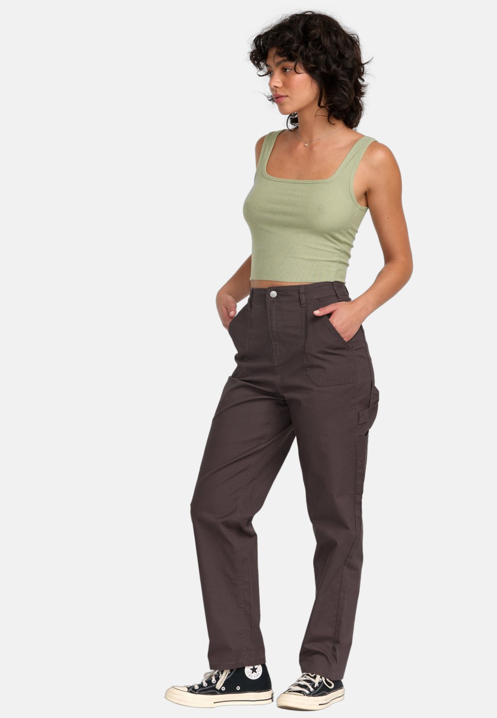 Брюки RVCA, коричневый
Брюки RVCA, коричневый