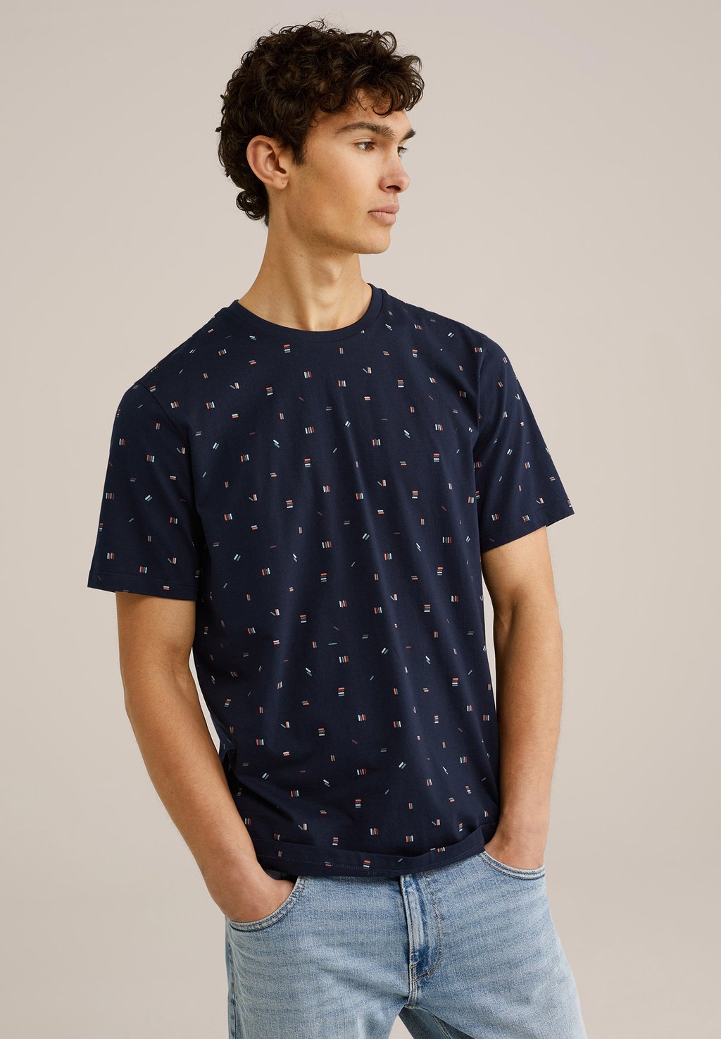 Футболка с принтом WE Fashion, темно-синий
Футболка с принтом WE Fashion, темно-синий