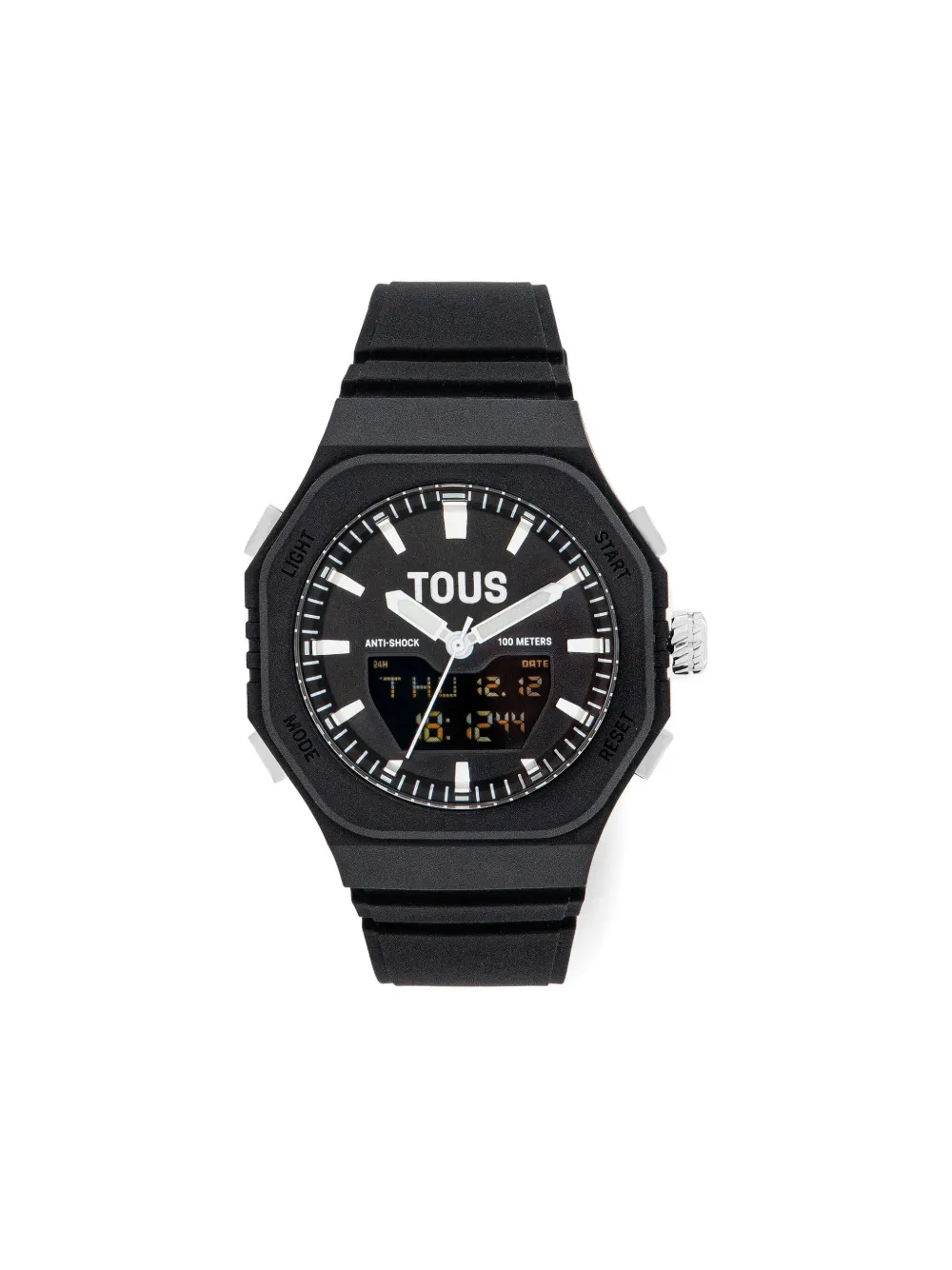 Цифровые часы 40 мм с логотипом Tous, черный
Цифровые часы 40 мм с логотипом Tous, черный