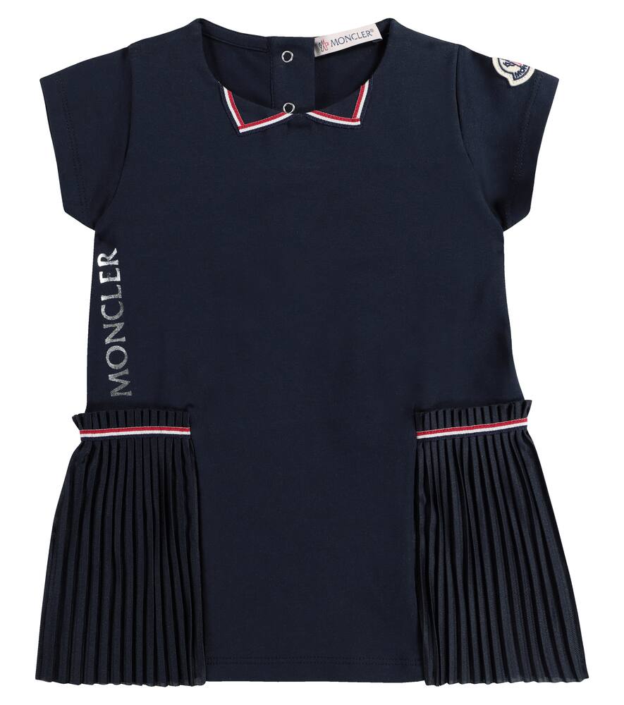 Детское платье из стрейч-хлопка Moncler Enfant, Navy
Детское платье из стрейч-хлопка Moncler Enfant, Navy