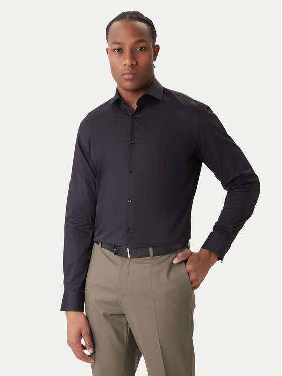 Рубашка slim fit Kason 50482056 Hugo, черный
Рубашка slim fit Kason 50482056 Hugo, черный