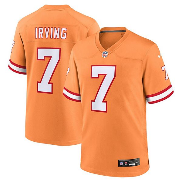 Мужская футболка Bucky Irving Tampa Bay Buccaneers Alternate Game Orange Nike
Мужская футболка Bucky Irving Tampa Bay Buccaneers Alternate Game Orange Nike