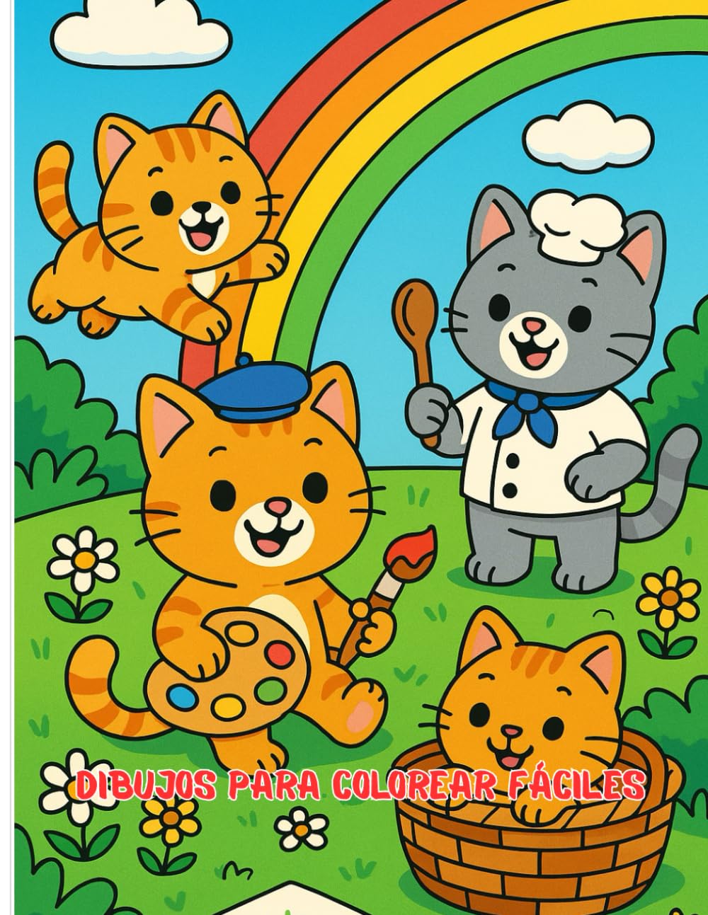 Gatitos para Colorear: Libro de colorear para niños pequeños de 2 a 4 años con adorables gatitos y dibujos grandes y simples (Spanish Edition) (Independently published)
Gatitos para Colorear: Libro de colorear para niños pequeños de 2 a 4 años con adorables gatitos y dibujos grandes y simples (Spanish Edition) (Independently published)