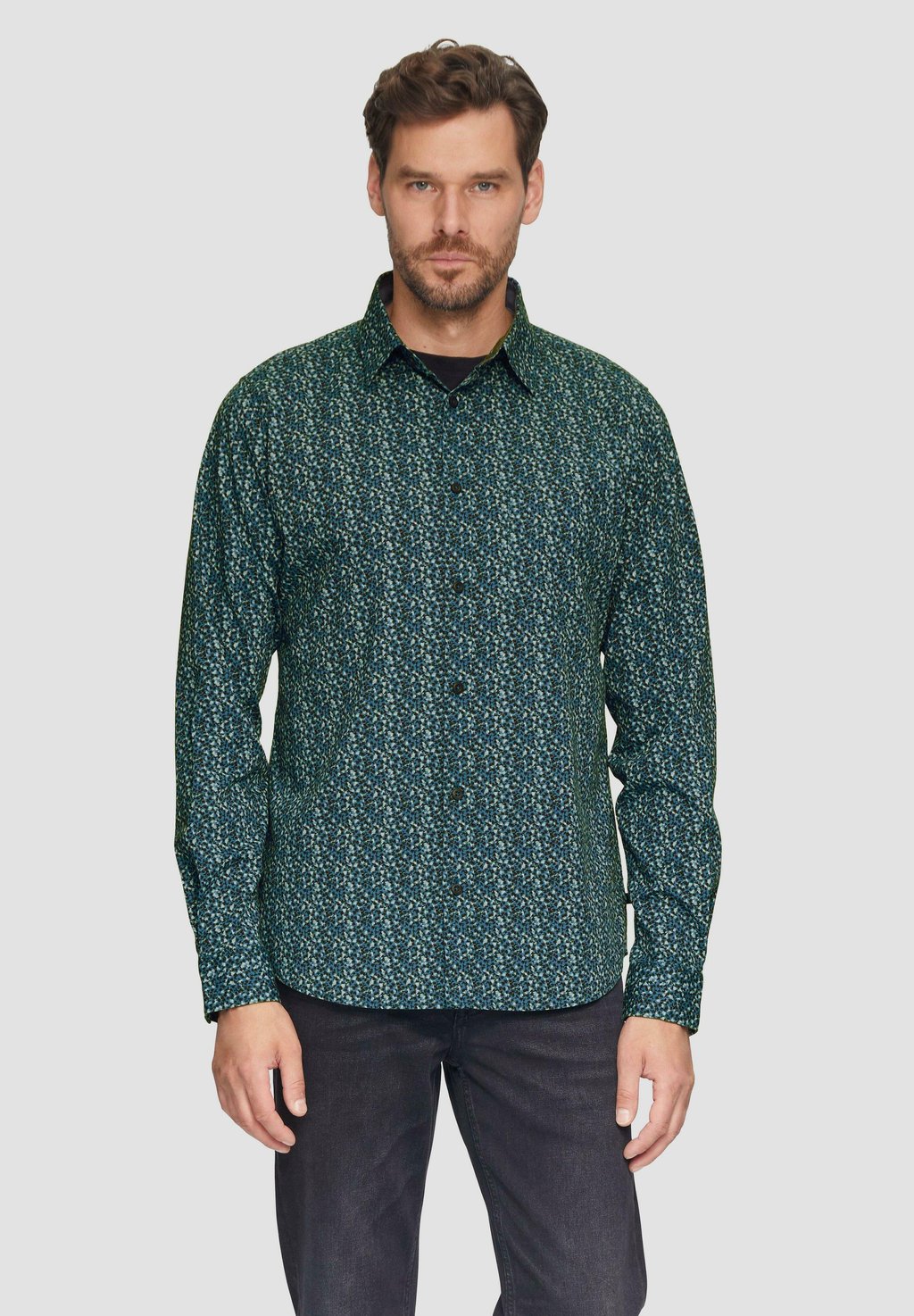 Рубашка s.Oliver, бирюзовый
Рубашка s.Oliver, бирюзовый