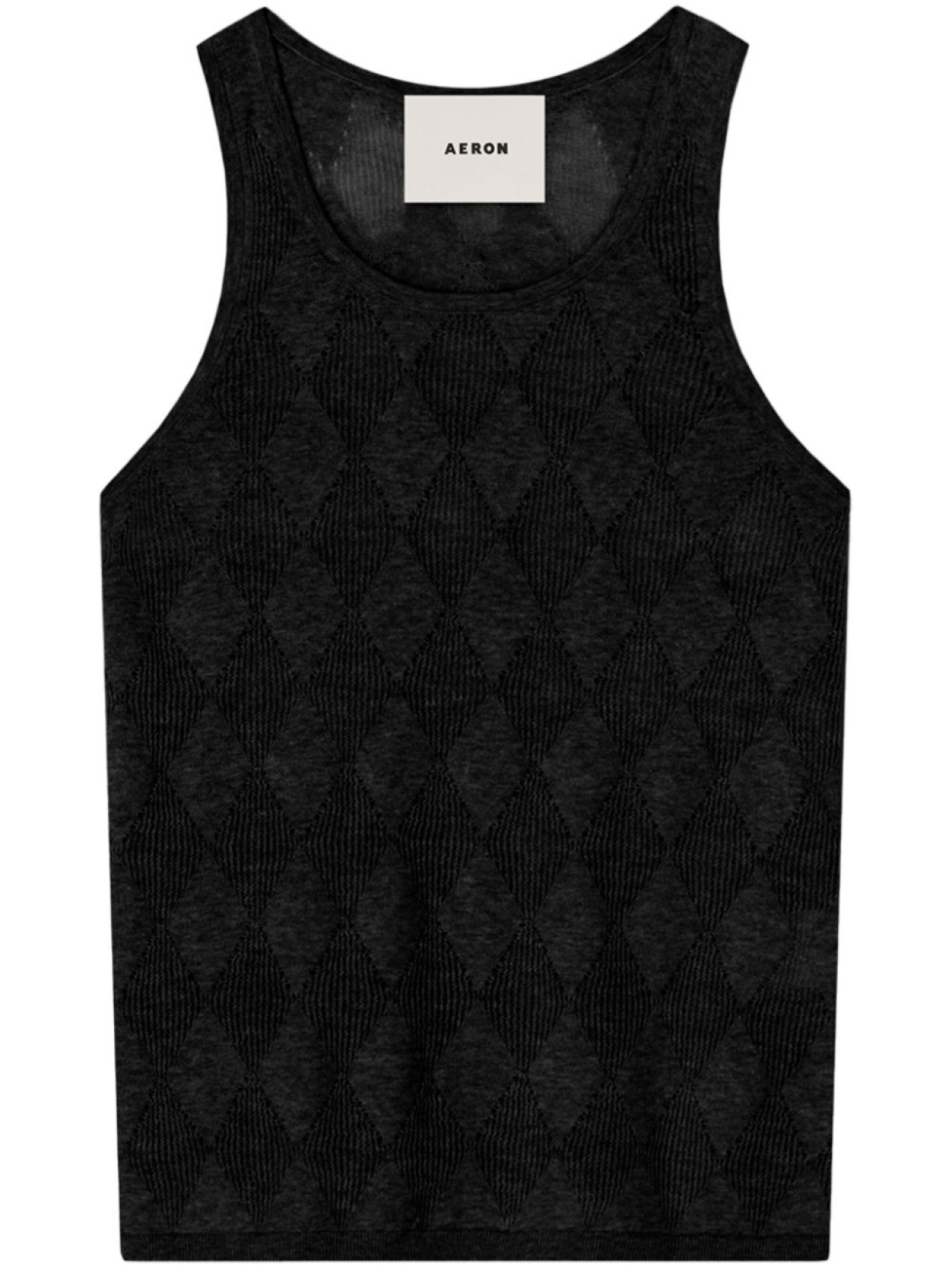 AERON топ с геометричным узором, черный
AERON топ с геометричным узором, черный