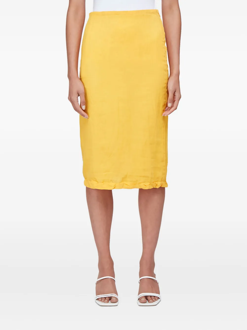 Юбка миди на молнии Rejina Pyo, желтый
Юбка миди на молнии Rejina Pyo, желтый