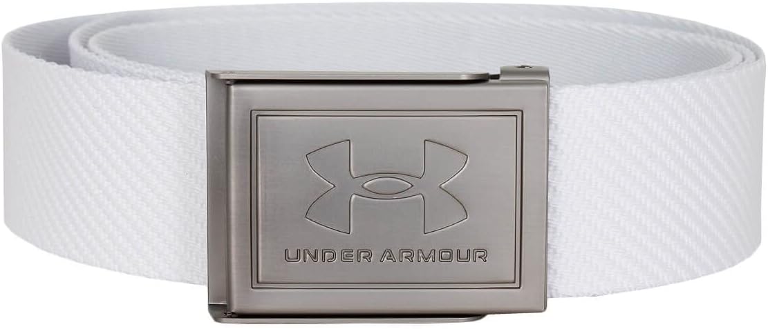 Мужской пояс Under Armour Webbing, White (100)/Silver
Мужской пояс Under Armour Webbing, White (100)/Silver