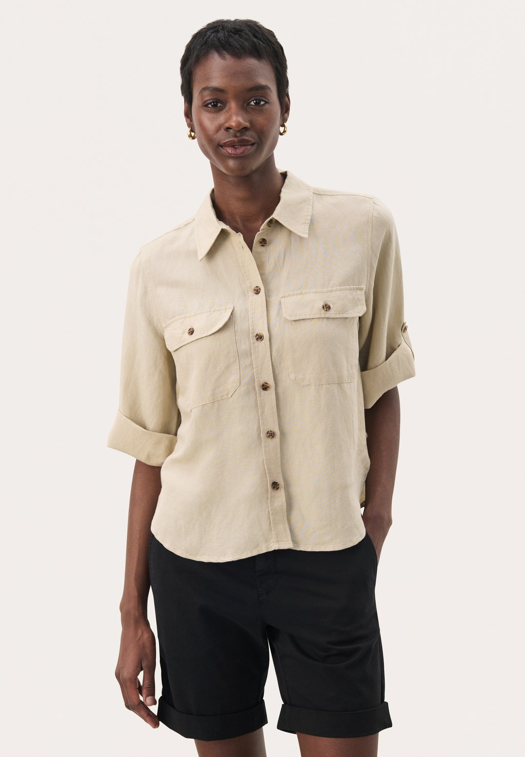 Блузка на пуговицах RAYANI Part Two, песочный
Блузка на пуговицах RAYANI Part Two, песочный