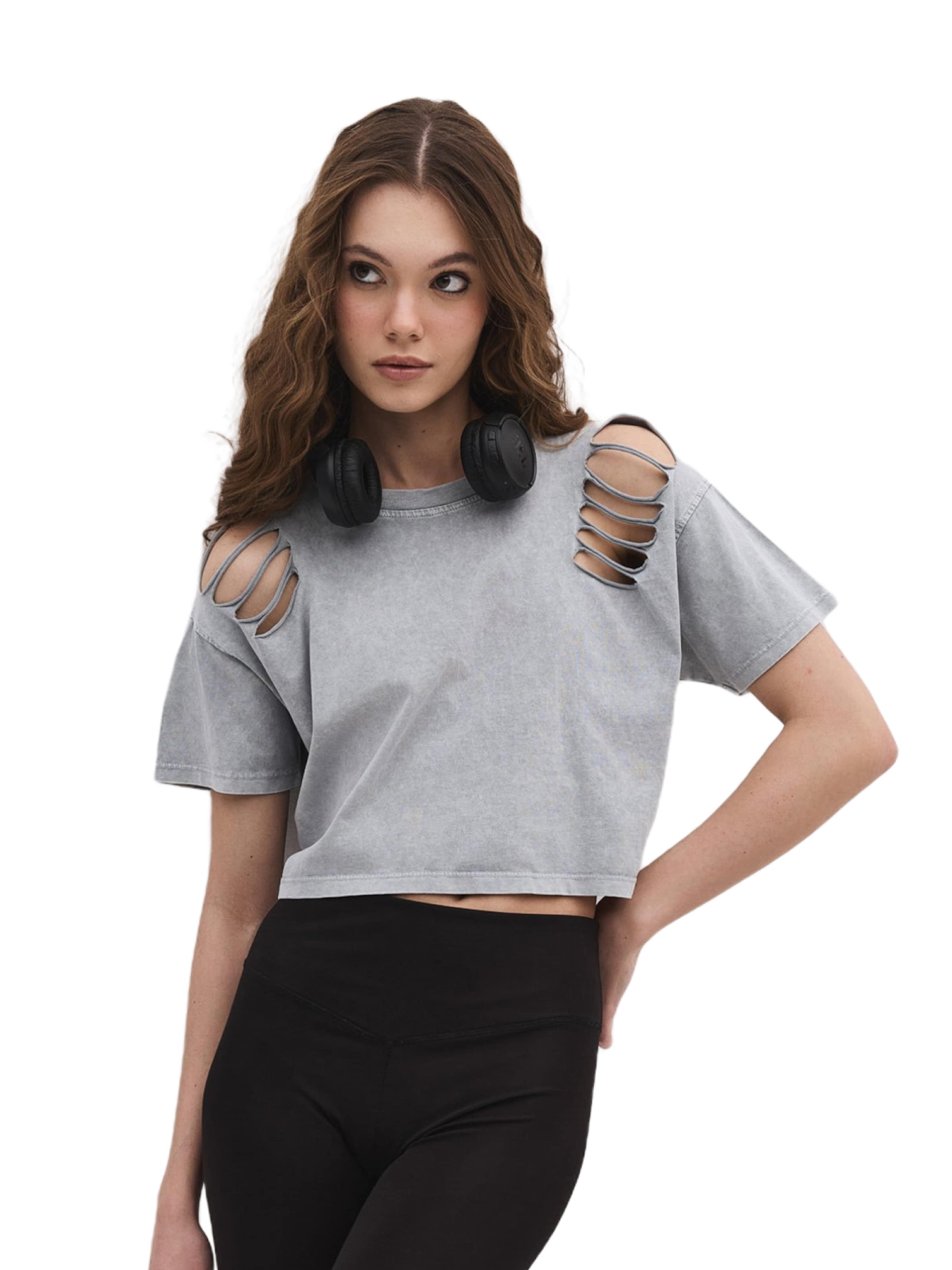 No Matter What Футболка в сером цвете
No Matter What Футболка в сером цвете