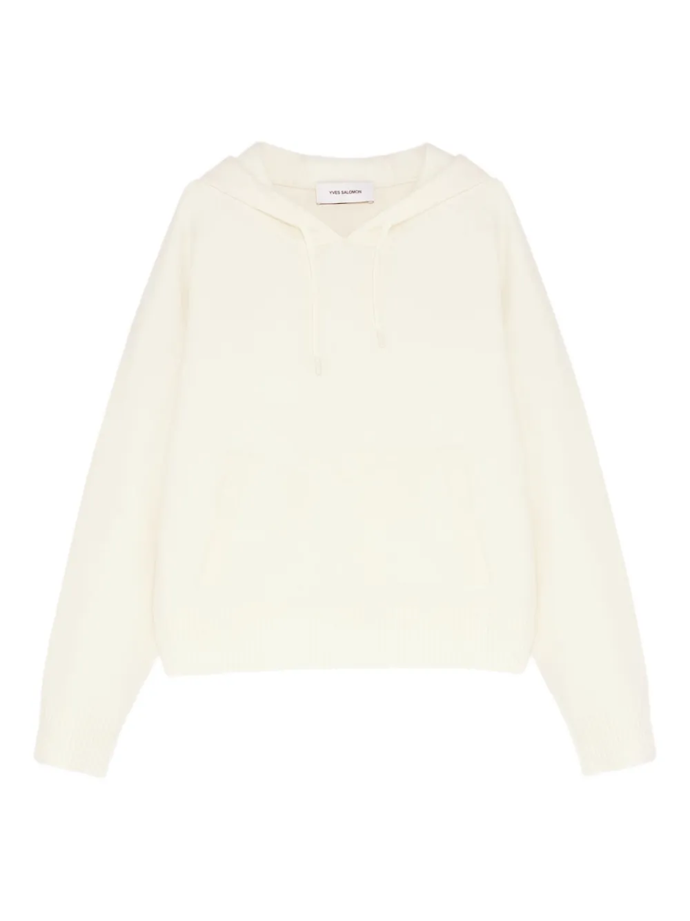 Свитер с капюшоном и карманом YVES SALOMON, белый
Свитер с капюшоном и карманом YVES SALOMON, белый