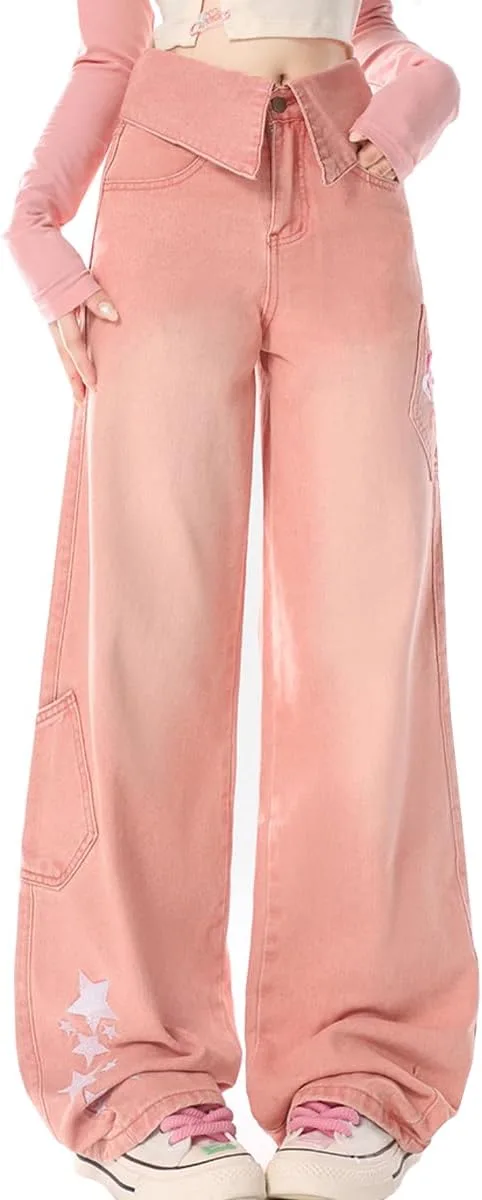 Джинсы high waisted straight leg с принтом звезд kakarin choyx
Джинсы high waisted straight leg с принтом звезд kakarin choyx