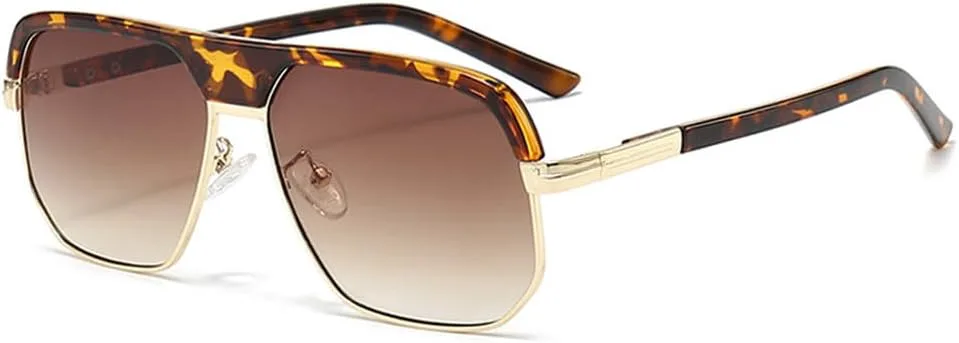 Мужские солнцезащитные очки в стиле ретро с леопардовым градиентом, женские солнцезащитные очки с защитой от УФ-излучения UV400 TKKTLLT, Leopard Tea Gradient
Мужские солнцезащитные очки в стиле ретро с леопардовым градиентом, женские солнцезащитные очки с защитой от УФ-излучения UV400 TKKTLLT, Leopard Tea Gradient