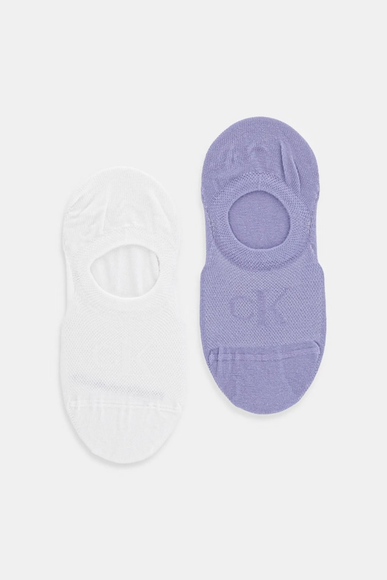 Носки 2 пары Calvin Klein Jeans, фиолетовый 
Носки 2 пары Calvin Klein Jeans, фиолетовый