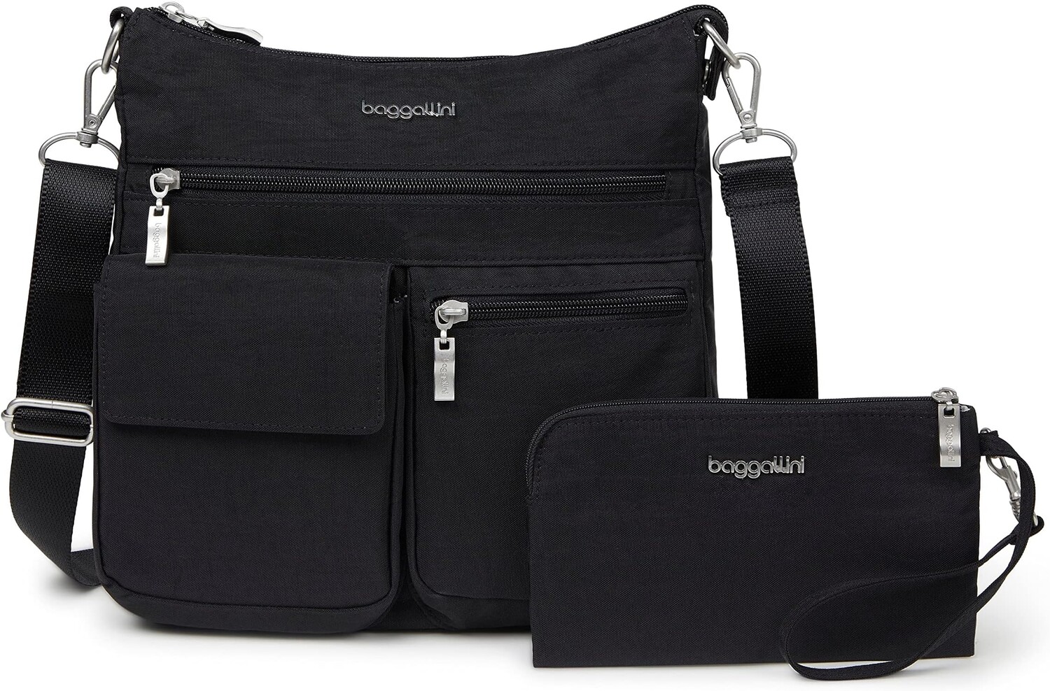 Сумка Modern Everywhere Slim Crossbody Baggallini, черный
Сумка Modern Everywhere Slim Crossbody Baggallini, черный