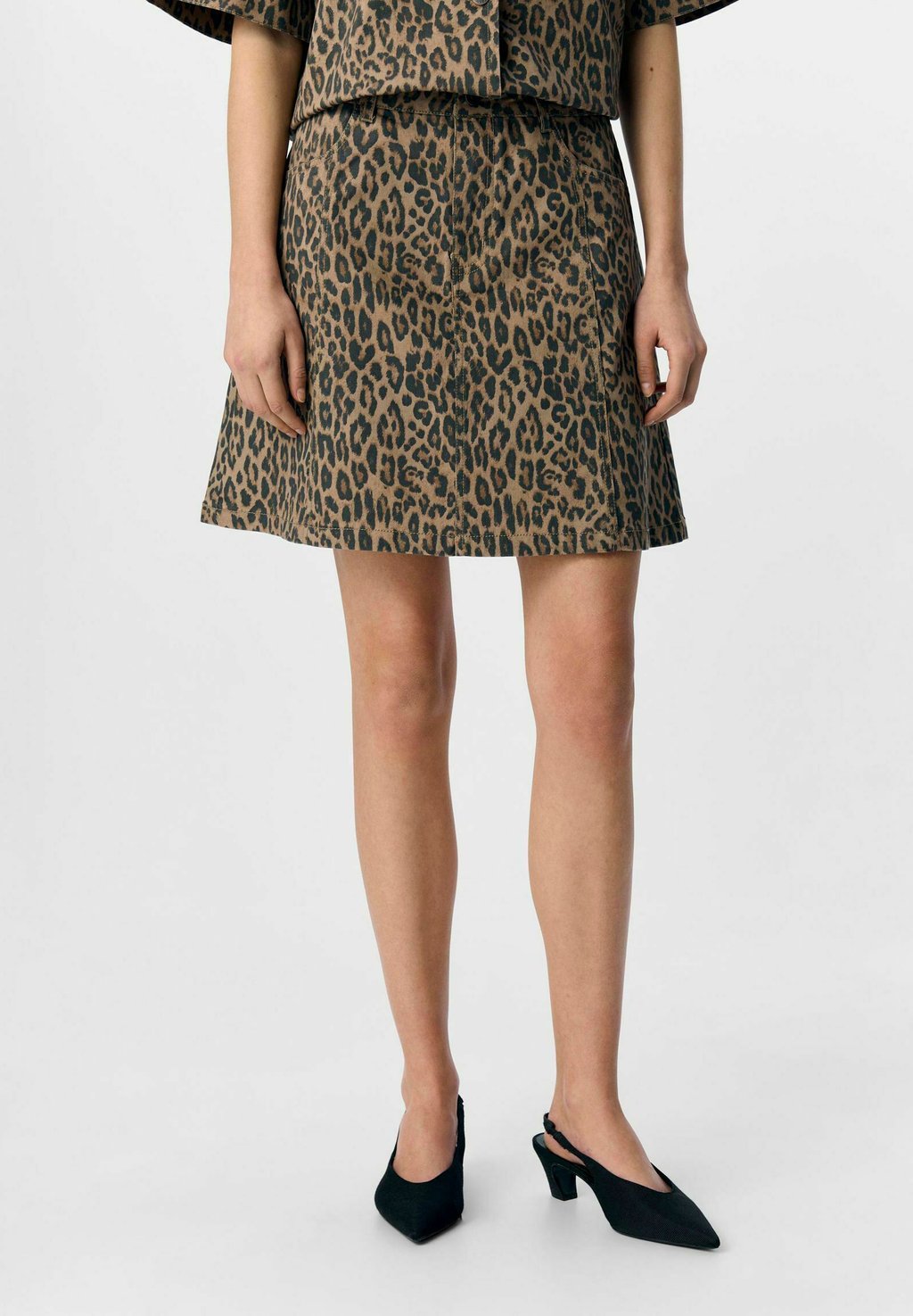Джинсовая юбка LEOPRINT - A-line skirt Object, коричневый
Джинсовая юбка LEOPRINT - A-line skirt Object, коричневый