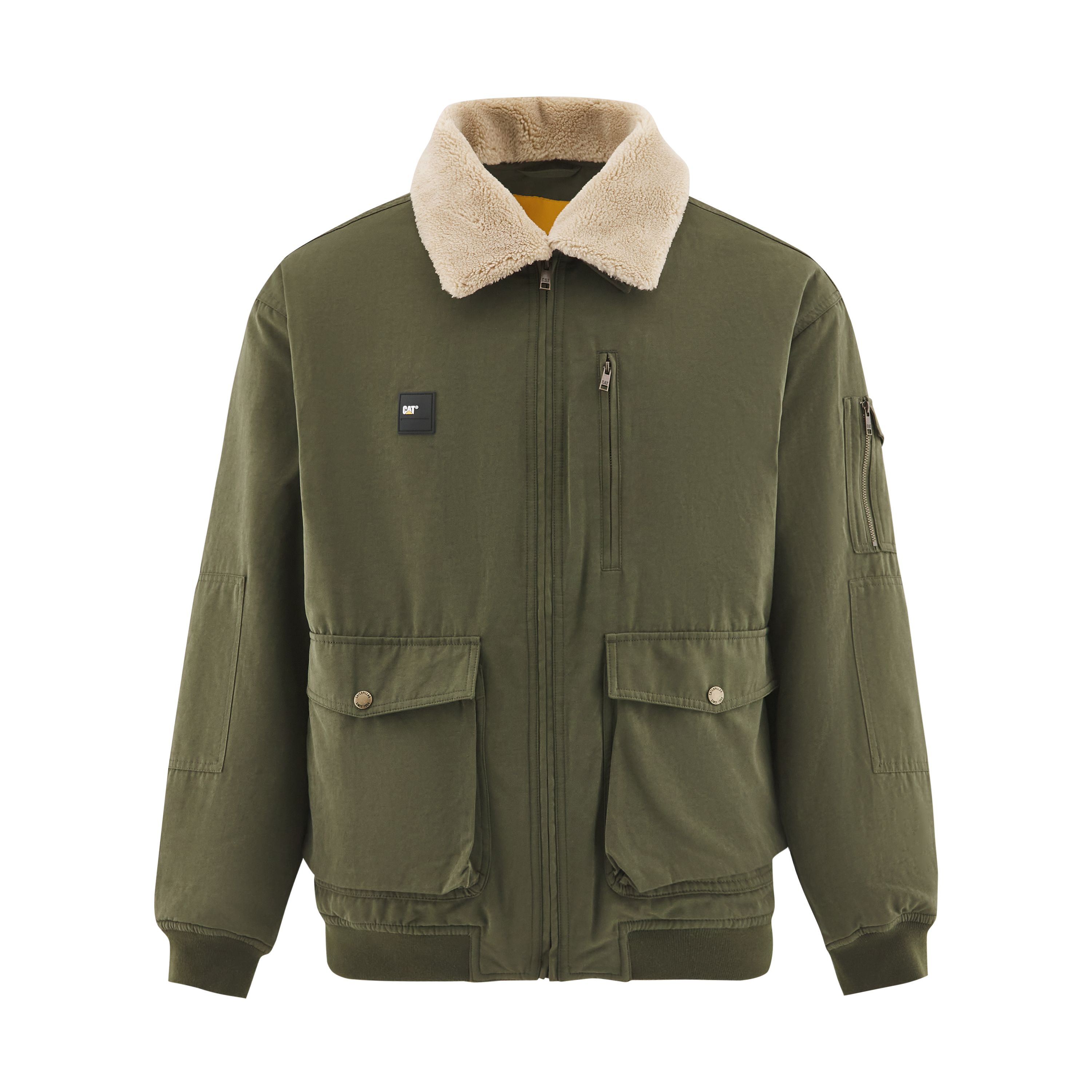 Пуховик мужской зеленый CAT
Пуховик мужской зеленый CAT