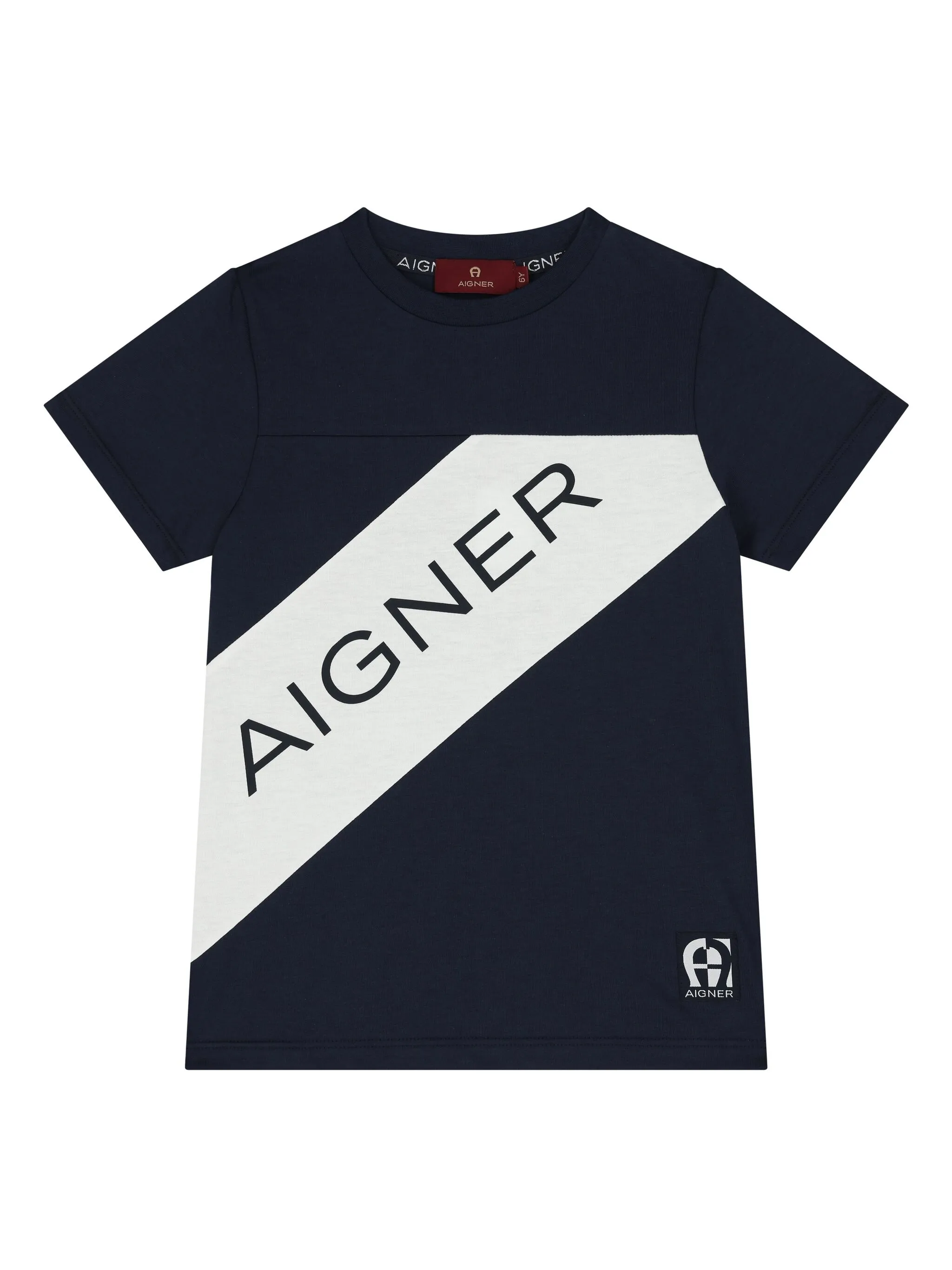Футболка с логотипом Aigner Kids, синий
Футболка с логотипом Aigner Kids, синий