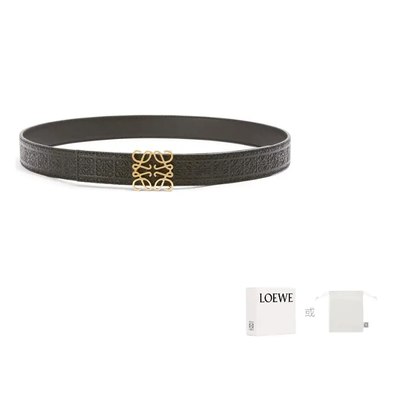 LOEWE Ремень с пряжкой-логотипом, Black
LOEWE Ремень с пряжкой-логотипом, Black