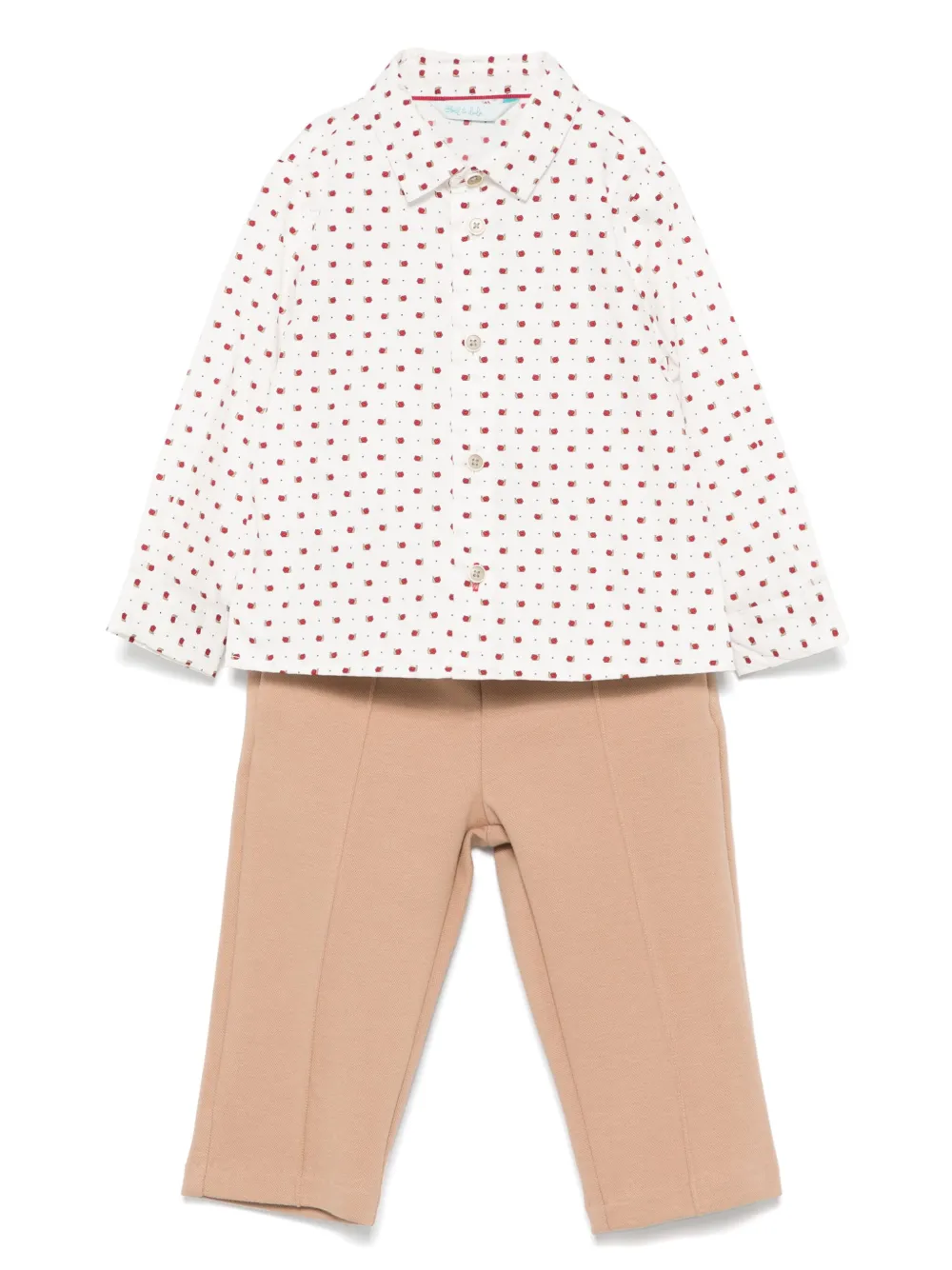 Комплект из топа и брюк Abel & Lula, коричневый
Комплект из топа и брюк Abel & Lula, коричневый