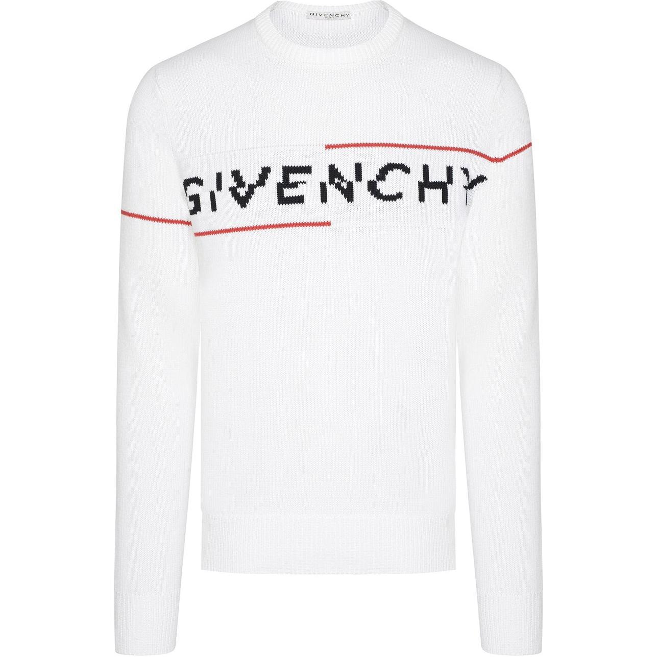 Свитер мужской белый Givenchy 
Свитер мужской белый Givenchy