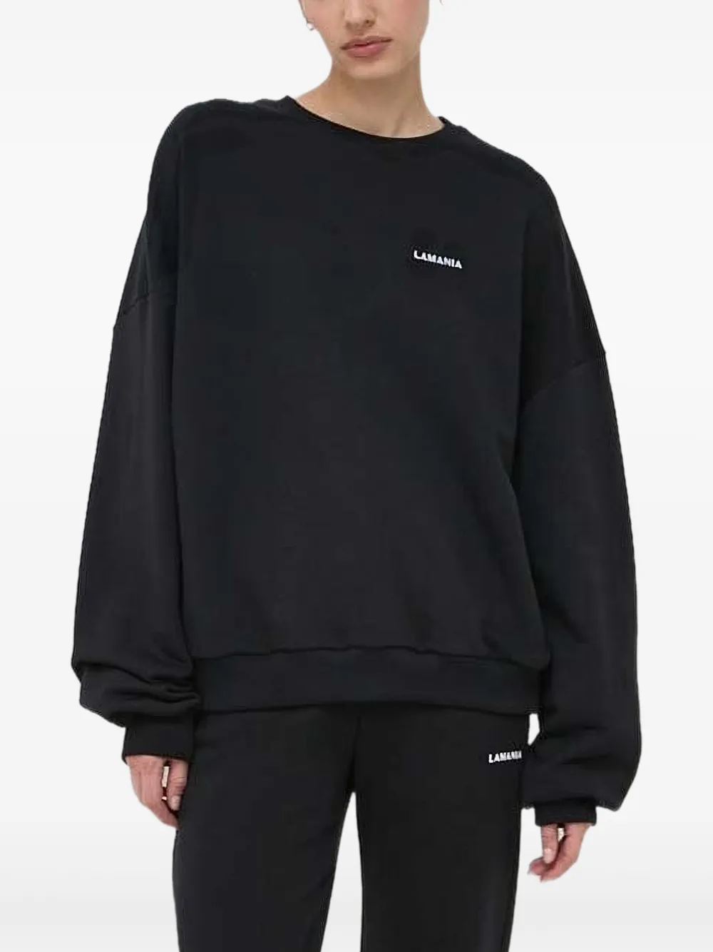 Толстовка с вышитым логотипом La Mania, черный
Толстовка с вышитым логотипом La Mania, черный