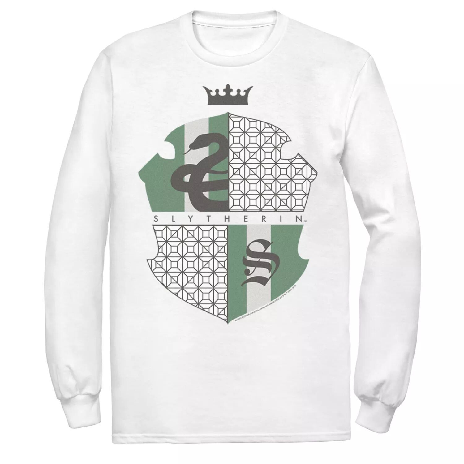 Мужская футболка с щитком Гарри Поттера и Слизерина Harry Potter
Мужская футболка с щитком Гарри Поттера и Слизерина Harry Potter