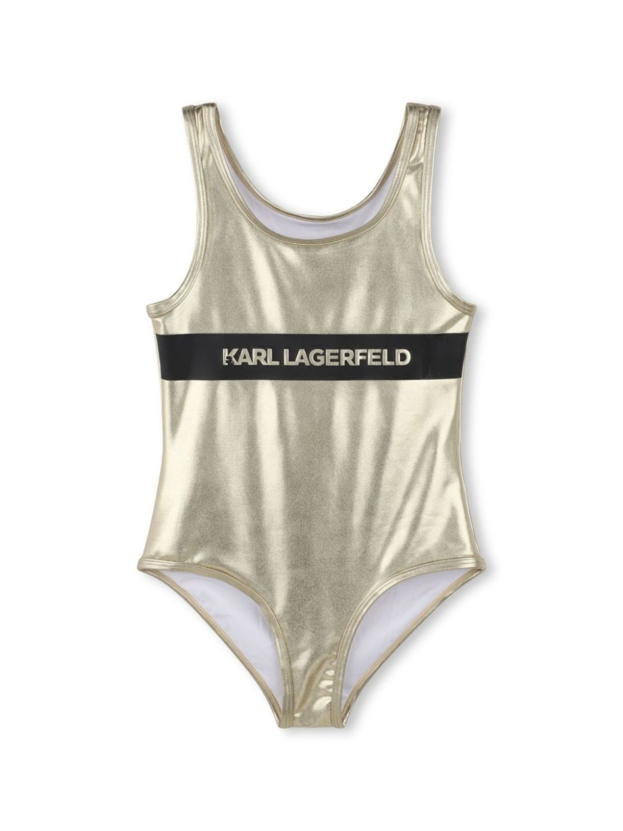 Karl Lagerfeld Kids купальник с логотипом, золотой
Karl Lagerfeld Kids купальник с логотипом, золотой